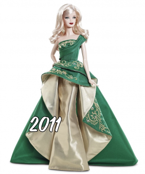 All holiday new arrivals barbies in order