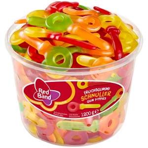 Red Band Fruchtgummi Schnuller 100er No1 1135jpg — Retro Süßigkeiten option 11
