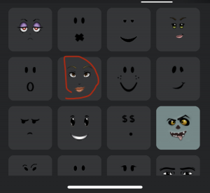 Roblox Face Tier List 