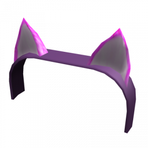 Zz1582994118fuchsia Kitty Earspng — Roblox Classic Items option 91