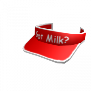 Zz1582994119got Milk Visorpng — Roblox Classic Items option 96