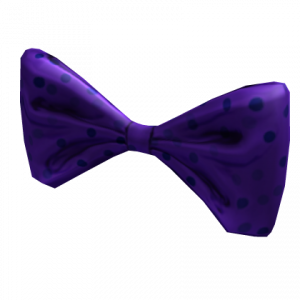 Zz1582994121purple Bow Tiepng — Roblox Classic Items option 157