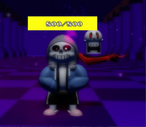High Lvl Dust Sansjpg — ROBLOX Undertale: Judgement Day Character List (Unoffical) option 17