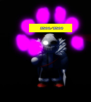 Infected Sansjpg — ROBLOX Undertale: Judgement Day Character List (Unoffical) option 19