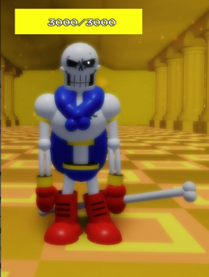 Revenge Papyrusjpg — ROBLOX Undertale: Judgement Day Character List (Unoffical) option 33