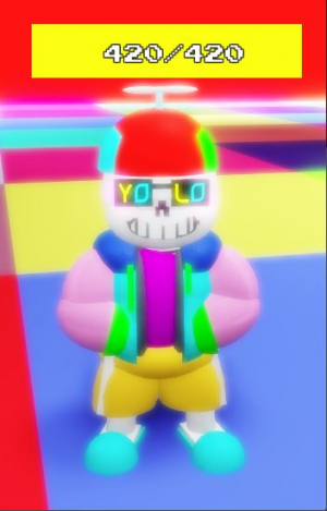 Underfresh Sansjpg — ROBLOX Undertale: Judgement Day Character List (Unoffical) option 45