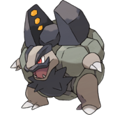 3b Alolan Golempng — Rock Type Pokémon (as of Gen. 8) option 38