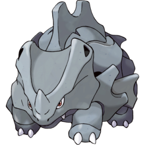 5 Rhyhornpng — Rock Type Pokémon (as of Gen. 8) option 50