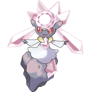 56a Dianciepng — Rock Type Pokémon (as of Gen. 8) option 57