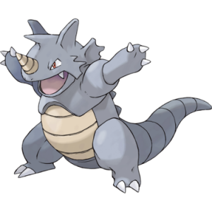 6 Rhydonpng — Rock Type Pokémon (as of Gen. 8) option 64