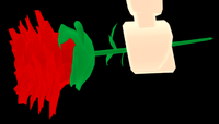 Beautifulroseinhandpng — Royale High Accessories option 26