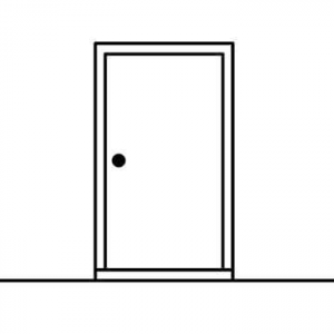 The White Doorjpg — Rusty Lake/Cube Escape games tier list option 5