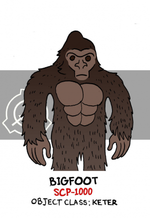 SCP-1000 - Bigfoot : Object Class - Keter : Humanoid SCP 