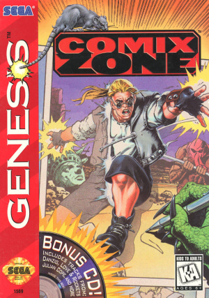 Comixzonelgjpg — Sega Genesis Mini Games option 8