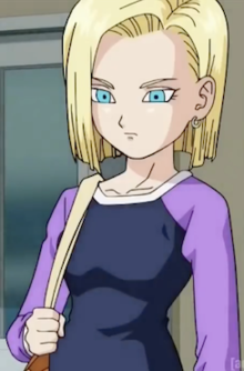 Android 18 Copypng — Shounen Waifu Tier List option 3
