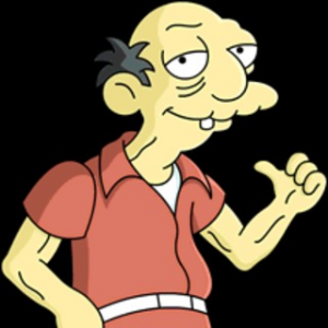 3045305 Crazy Old Jewish Manjpg — Simpsons Characters (Good/Evil) option 25
