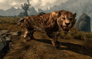 Sabrecatpng — Skyrim Enemies option 17