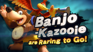 1600px Banjo Kazooieareraringtogopng — Smash Bros Reveal Splash Text option 2