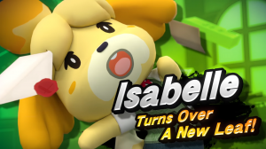 1600px Isabelleturnsoveranewleafpng — Smash Bros Reveal Splash Text option 10