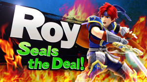 1600px Ssb4roysplashartpng — Smash Bros Reveal Splash Text option 40