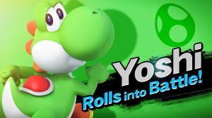 1600px Yoshirollsintobattlepng — Smash Bros Reveal Splash Text option 46