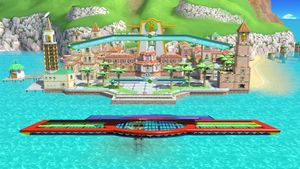 300px Ssbu Delfinoplazajpg — Smash Bros. Ultimate Stages (Including Mishima Dojo) option 16