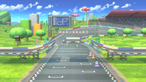 300px Ssbu Mariocircuitssbbpng — Smash Bros. Ultimate Stages (Including Mishima Dojo) option 52
