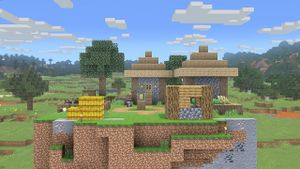 300px Ssbu Minecraftworldjpg — Smash Bros. Ultimate Stages (Including Mishima Dojo) option 56