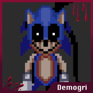 Sonic exe rewrite pixel art