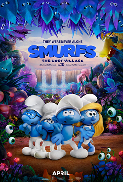 Smurfsthelostvillageposterjpg — Sony Animation films Ranked Worst to Best option 13