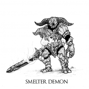 Darksoulsiismelterdemonbyskinrarbdbglkac Fullviewjpg — SoulsBorne Bosses option 95
