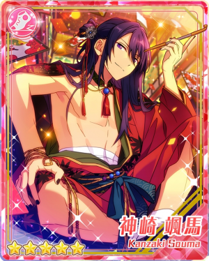 Hanafudasoumakanzakibloomedpng — Souma Kanzaki Cards option 21