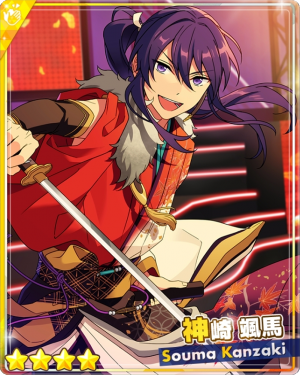 Old Fashionedwarriorsoumakanzakibbloomedpng — Souma Kanzaki Cards option 33