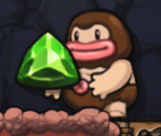 Emeraldpng — Spelunky 2 Caveman Variants option 20