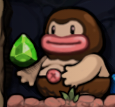 Small Emeraldpng — Spelunky 2 Caveman Variants option 60