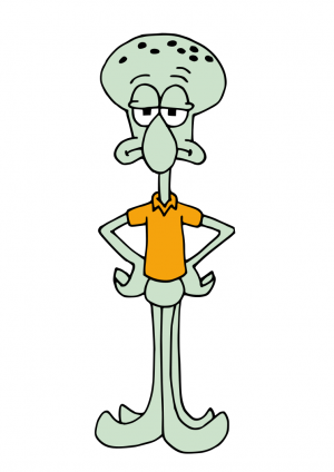 Squidwardpng — spongebob characters ranking option 24