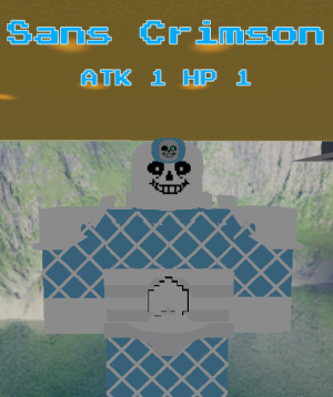 Sans Crimsonpng — Stando Battle Adventures option 12
