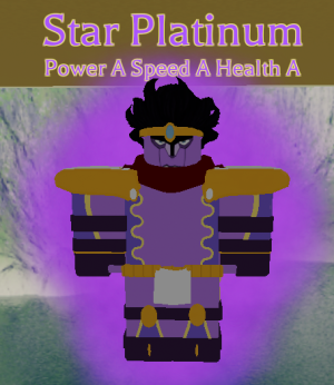 Star Platinum Primepng — Stando Battle Adventures option 17