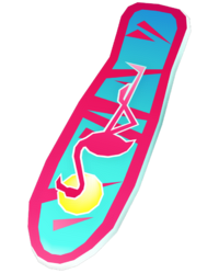 Flamingo1png — Subway Surfers Boards option 45