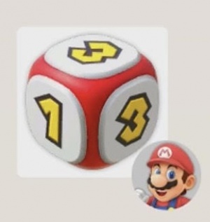 Mario party top characters dice