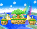 150px Greengreensjpg — Super Smash Bros Melee Stages option 11