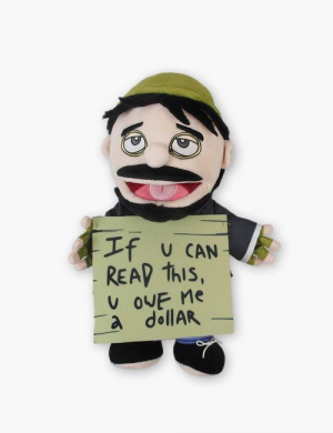 Sml Plush Homelessguy Front500xjpg — SuperMarioLogan SML Characters with new Puppets. option 30