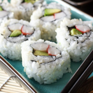Homemade California Sushi Rolls 2 500x500jpg — Sushi Rolls option 16