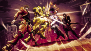 Jotaro Vs Dio Png — The best fights in anime option 7
