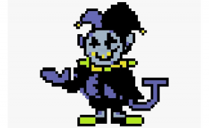 Jevil From Deltarunejpg — The best of 'em and the worst of 'em (fictional clowns) option 51