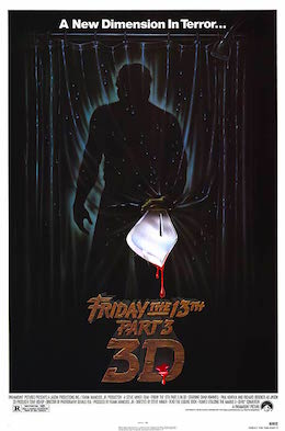 Fridaythe13thpartiii1982theatricalposterjpg — The Big 6 Slasher Franchises option 20
