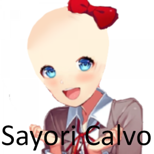 Making your favorite characters bald! on X: Sayori (Doki doki