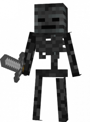 Zz1606005622wither Skeletonpng — Funnyville tier list option 174
