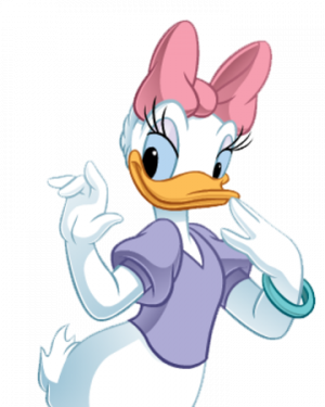Zz1594596521daisyducktransparentpng — The Most Known Cartoon Character of all Time! option 42