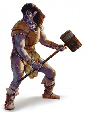 Half Orcpng — The Races of Dungeons and Dragons option 18